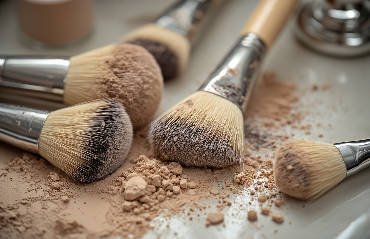 Your Makeup Brushes Harbor Months of Pore-Clogging Buildup