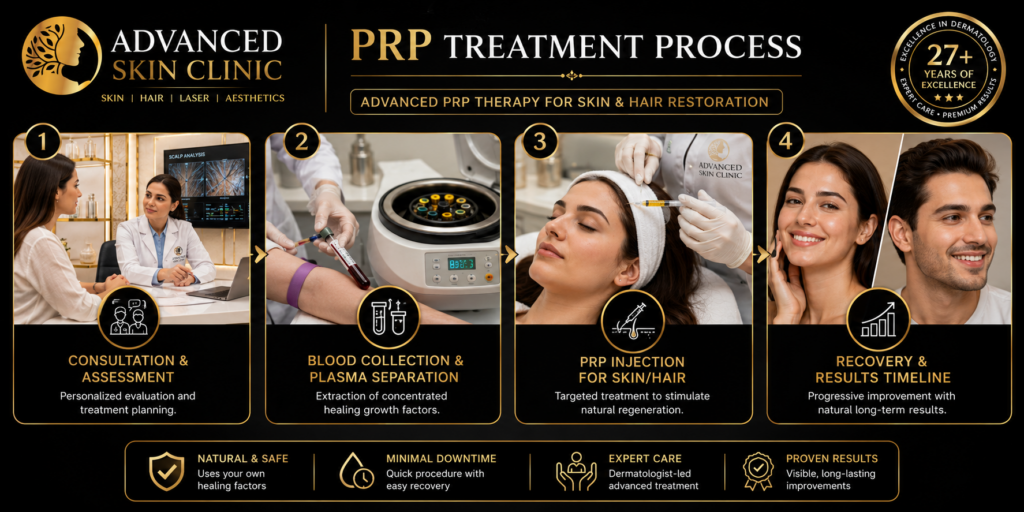 PRP Treatment Process